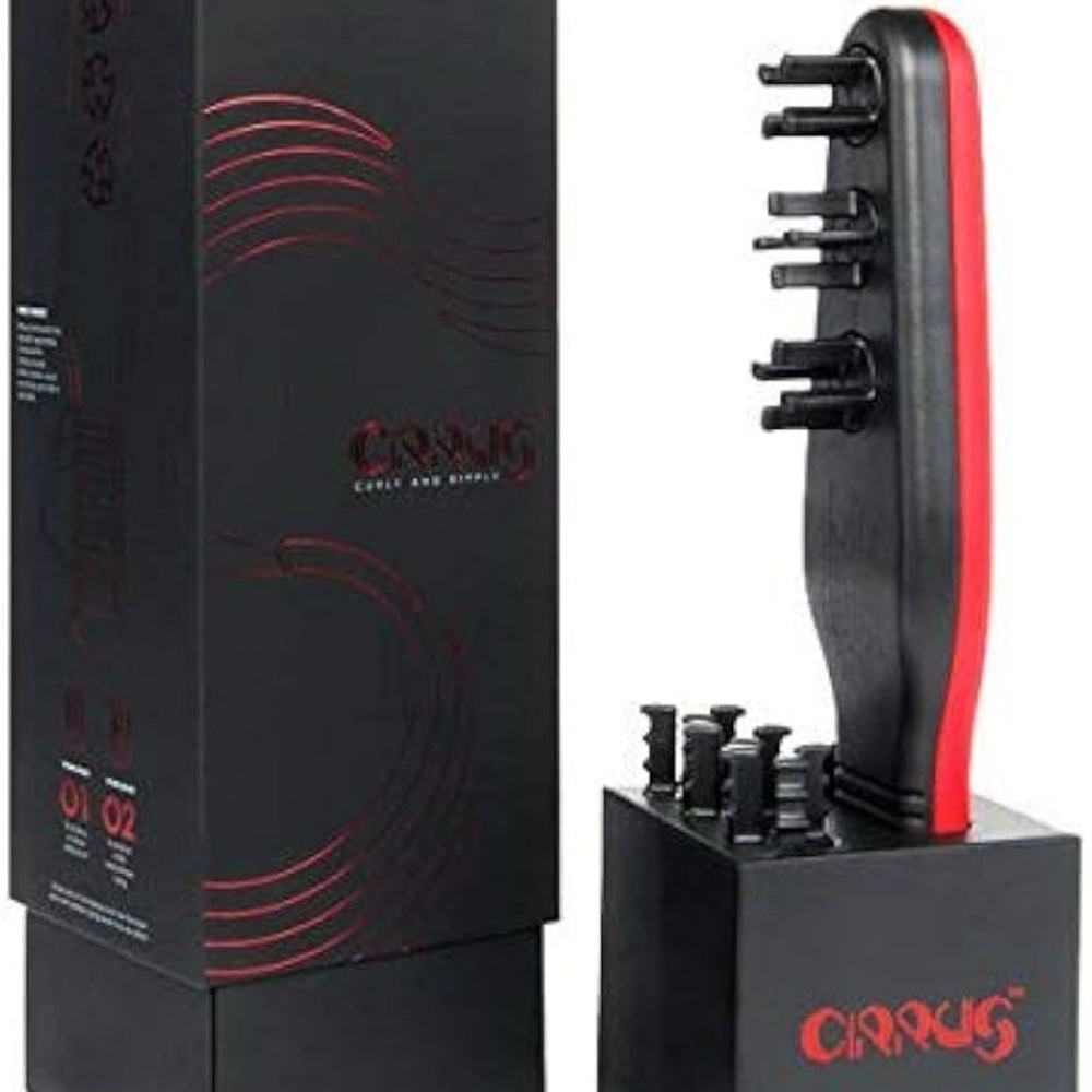 Hair Styling Tool - Black and Red